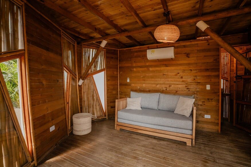 Glamping de dos pisos 7