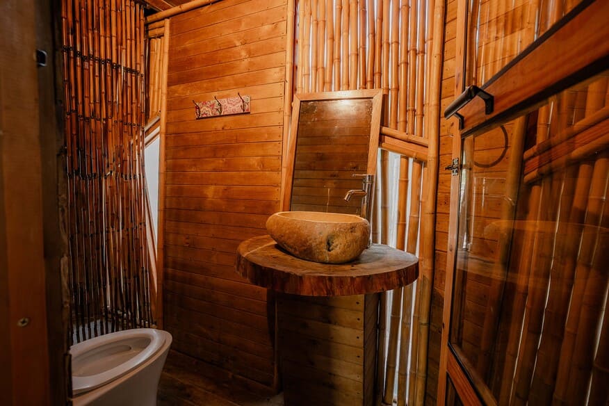 Glamping de dos pisos 10