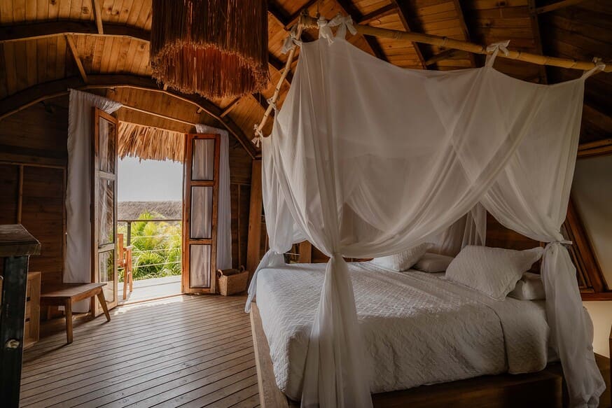 Glamping de dos pisos 12