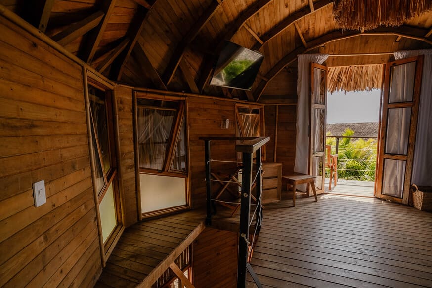 Glamping de dos pisos 13