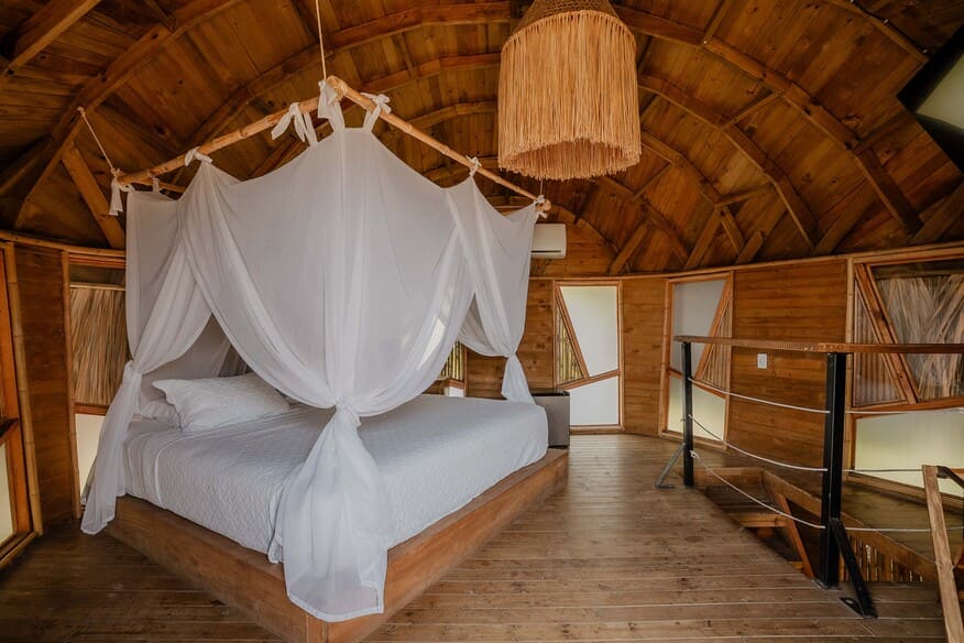 Glamping de dos pisos 15