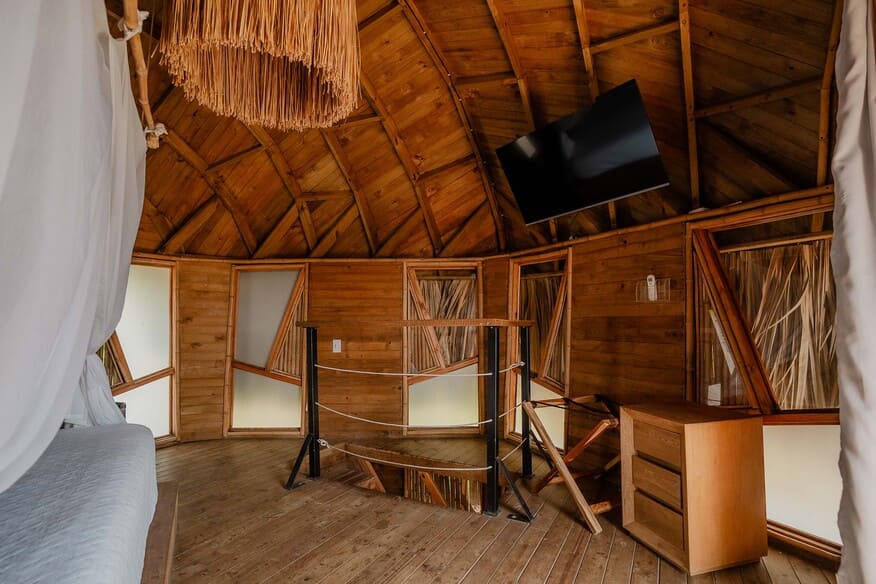 Glamping de dos pisos 17